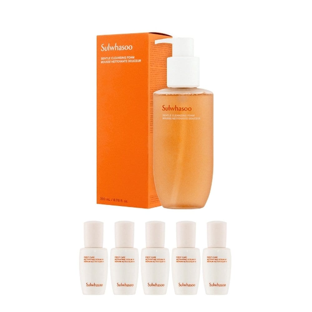 

Sulwhasoo Gentle Cleansing Foam 200ml + (First Care Serum 8ml x 5)