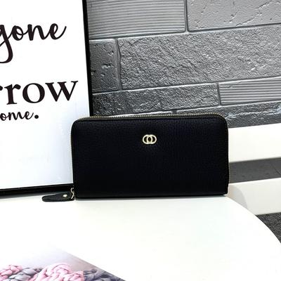 Women's Vintage Zipper Long Wallet - Clutch Purse, Coin Pouch & Card Holder