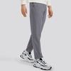 Skechers Solid Color Mid-Rise Breathable Loose Comfortable Straight Leg Quick-Dry Casual Pants Men bottoms Light-Gray L224M056-040R
