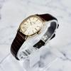 Used [Beautiful] Omega De Ville Manual winding 511.0509 New high quality Lizard genuine leather installed Working item