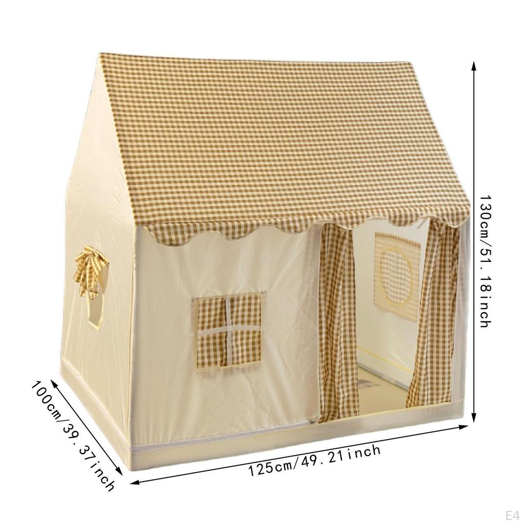 Kids Play Tent Easy Assemble Foldable Child Room Decor Children House