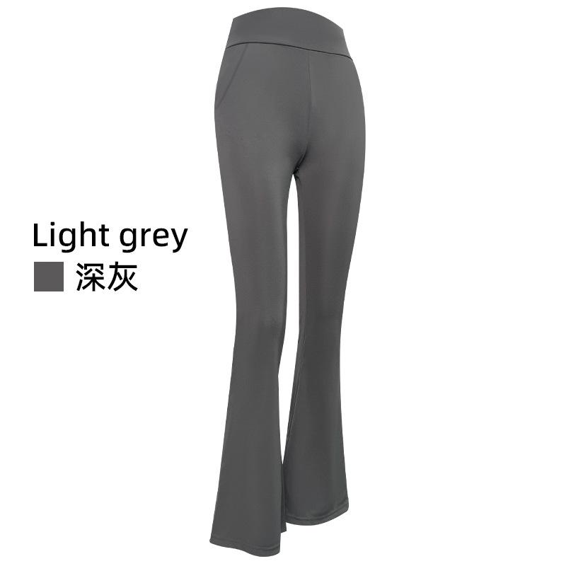 Shark Pants Flared Pants, High Waisted Elastic Casual Pants, Micro Flared Yoga Pants Women's Pants