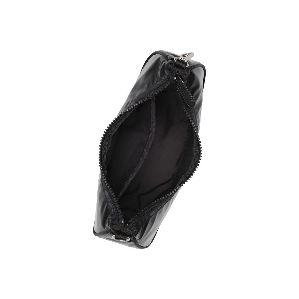 Lesportsac Black Shine Small Convertible Hobo Bag [3752.M135]