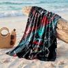 AC Milan Print Microfiber Beach Towel Quick Dry Absorbent Large Towel For Beach Swimming Travel