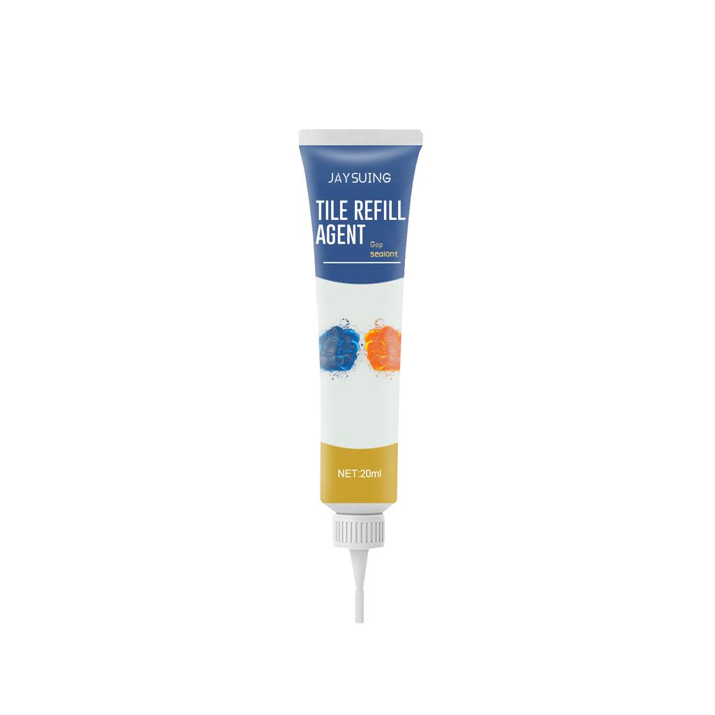 Jaysuing Caulking Agent (20ml) Home kitchen and bathroom waterproof and mildew-proof floor tile caulking and caulking agent