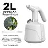 Portable 2L Electric Watering Can USB Automatic Spray Humidifier Demister Multi-function Disinfection Tool for Home Garden
