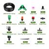 40m Garden Irrigation Kit: 158pcs Adjustable Eight-Hole Dripper & Automatic Atomizing Waterer