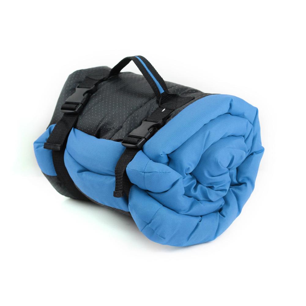 Pet Products Outdoor Portable Waterproof Folding Roll Up Marching Sofa Dog Mat Dog Bed Kennel.