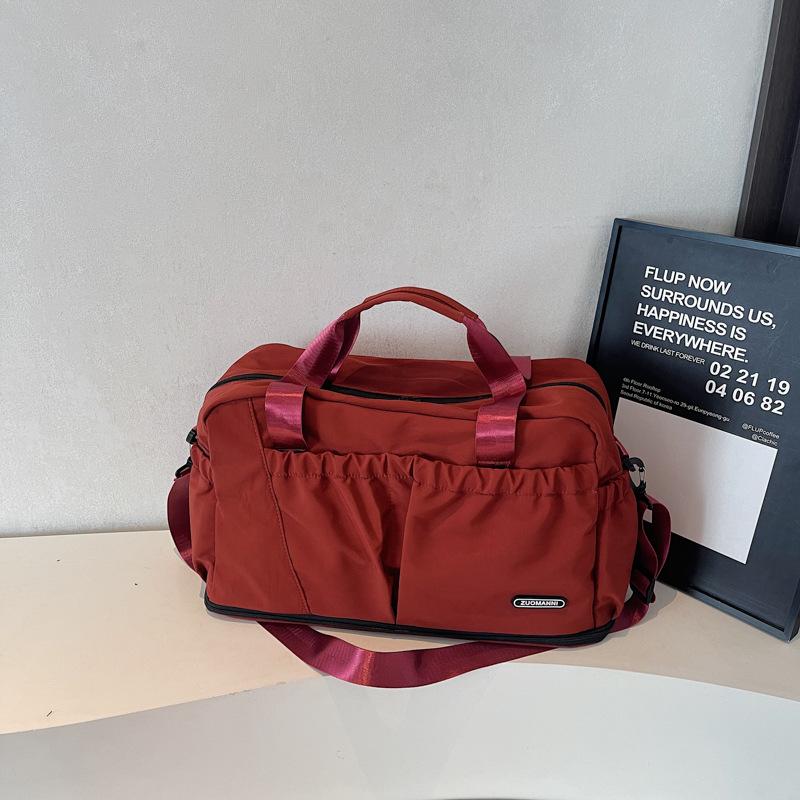 High-value leisure commuter travel bag Large capacity expandable sports fitness storage bag Business trip boarding luggage bag