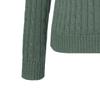 Polo Ralph Lauren FW23 Solid Color Small Pony Embroidered Round Neck Long Sleeve Knit Sweater Women sweater Dark-Green 211570012-080