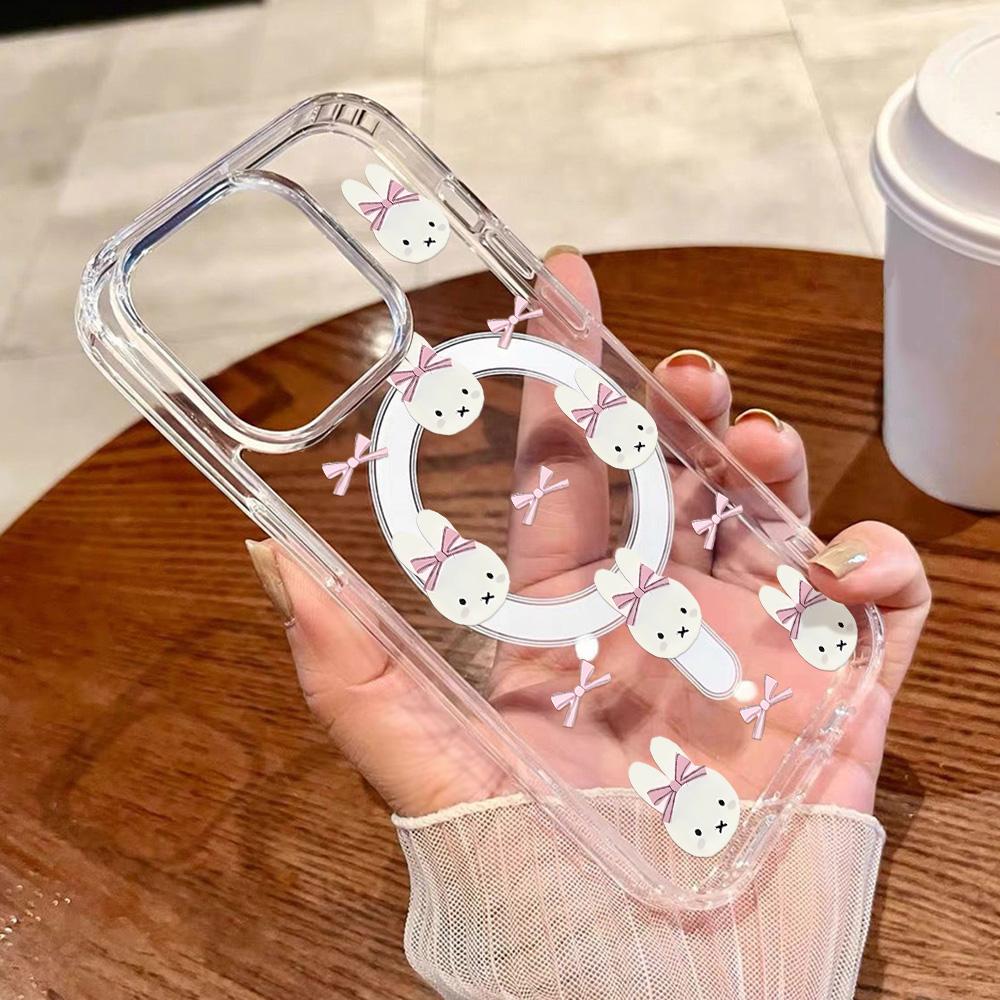 Magnetic Phone Case for iPhone 12 14 16 17 Pro 17 16 15 14 13 12 Pro Max  12 13 14 15  16 High Quality Shockproof Shell Full Protection Cute Style