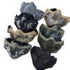 Masque Facial Demi-Visage en Fil d'Acier Tactique Airsoft Respirant Chasse Wargame CS Masque en Maille Protectrice