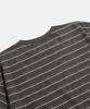 ESPIONAGE Vintage Washed Border Tee Charcoal