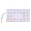 Reusable Wet Wipes Pouch, Baby Wipes Holder, Waterproof Wet Wipe Bag, Refillable and Reusable Wipe Container with Wrist Strap, Bohemian Style Travel W