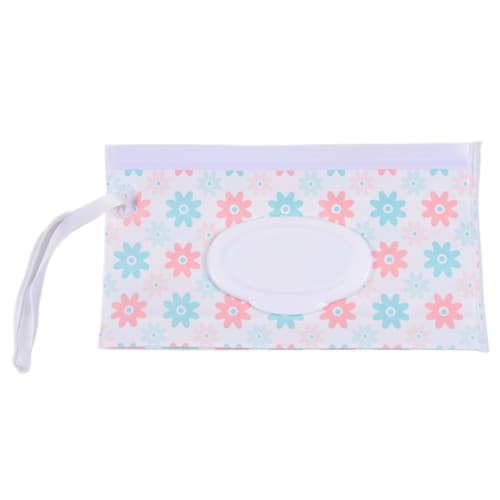 

Многоразовый чехол для влажных салфеток, держатель для детских салфеток, водонепроницаемая сумка для влажных салфеток, многоразовый контейнер для салфеток с ремешком на запястье, дорожный в богемном стиле