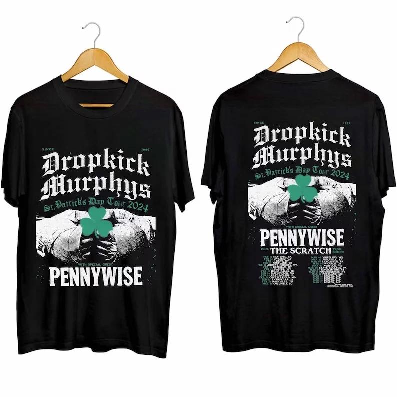 

Dropkick Murphys St. Patrick’s Day Tour 2024 Shirt 3XL