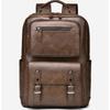 Men's Backpack Retro Business Backpack Computer Plug-in Large-capacity Backpack