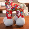 Pivoine Fleur Cheval Peluche Style Chinois Année du Cheval Mascotte Tissu Floral Ornement Zodiaque Décoration Fête du Printemps