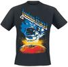Judas Priest Ram It Down Tour 88 Print T-Shirt 100% Cotton Unisex Metal Fans Casual Tee