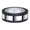 Nieuwe 10M*15mm Tape Camera Rol Print Scrapbook DIY Sticker Decoratie Japans Tape Papier Zwart Witte Randen Twee Stijlen 10m