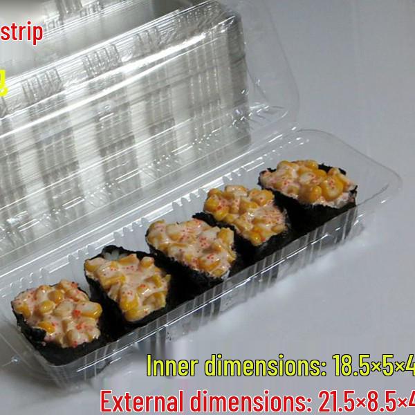 Sushi, Roast Duck, Fruit, Pastry, and Meat Roll Takeaway Boxes with Elastic Band - Free Shipping Included