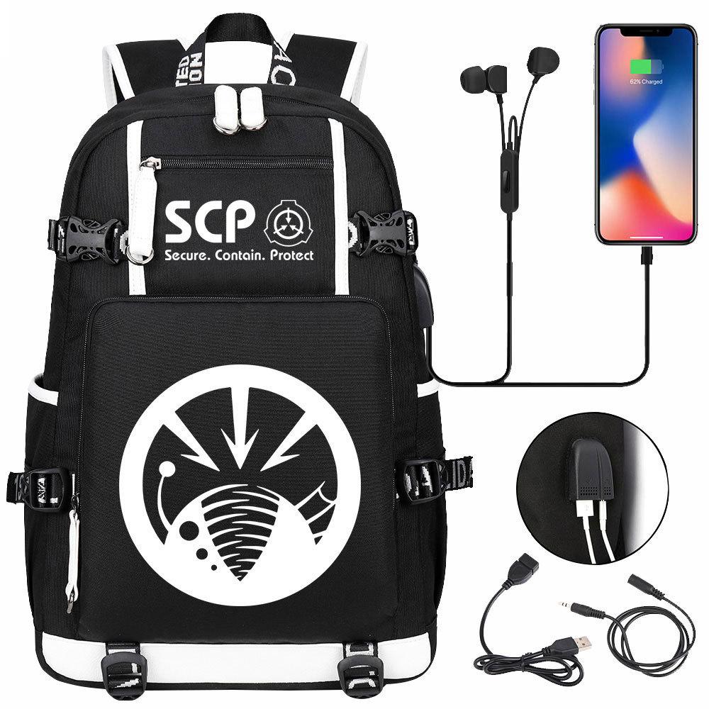 

Принт USB Подростковый Студенческий Школьный Рюкзак Мужской и Женский Повседневный Дорожный Рюкзак Большой Вместимости 47CMX30CMX15CM