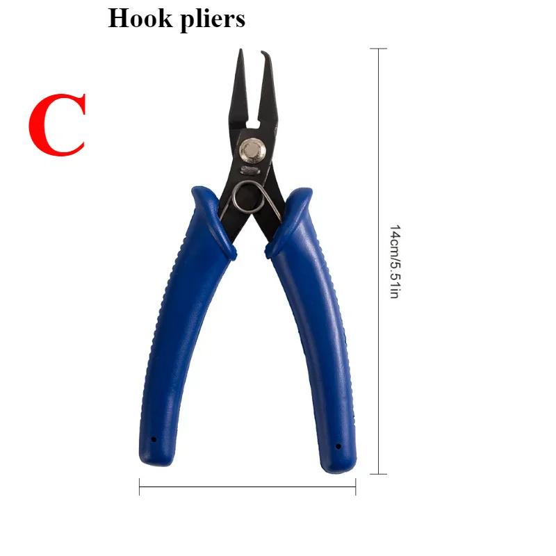 Electrical Wiring Repair Pliers Jewellery Crimping Pliers Flathead Cutters Essential Tools for DIY Projects and Jewellery Making