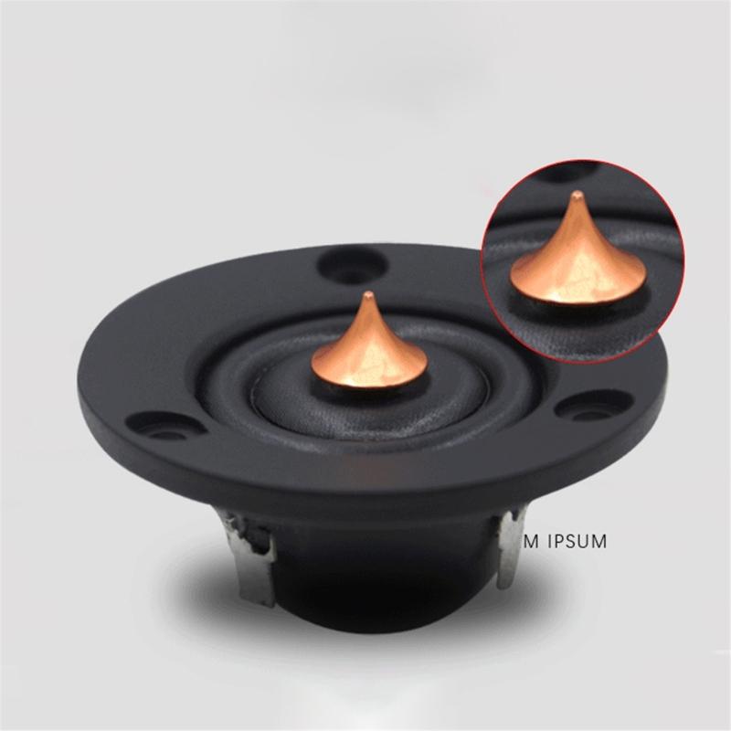 1 Pair Car Tweeter Speakers 2inch 4Ohm 30W Silk Dome Tweeter Loudspeaker Treble Speakers Unit for Car Modification
