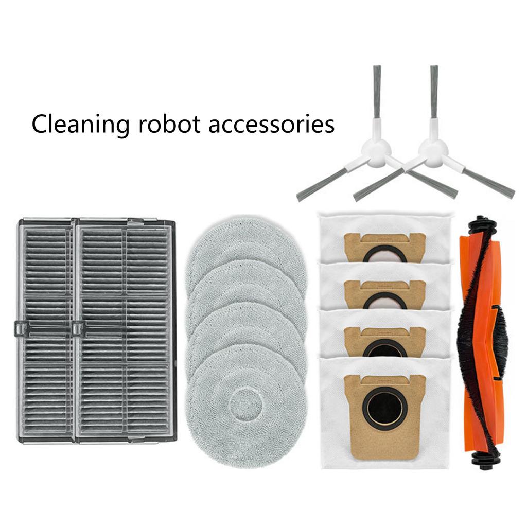 Robot Vacuum Cleaner Hepa Filter Mop Main Side Brush Dust Bag Mopping Pad Clean Brush Replacement Part for M30S