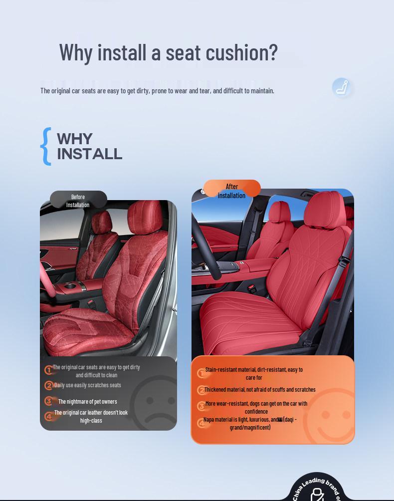 Fengyun A9L 2026 Rear Seat Cushion - Four Seasons Accessory