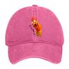 Cap Mens Womens Embroidered Distressed Adjustable Sun Hat Cotton Funny Hats
