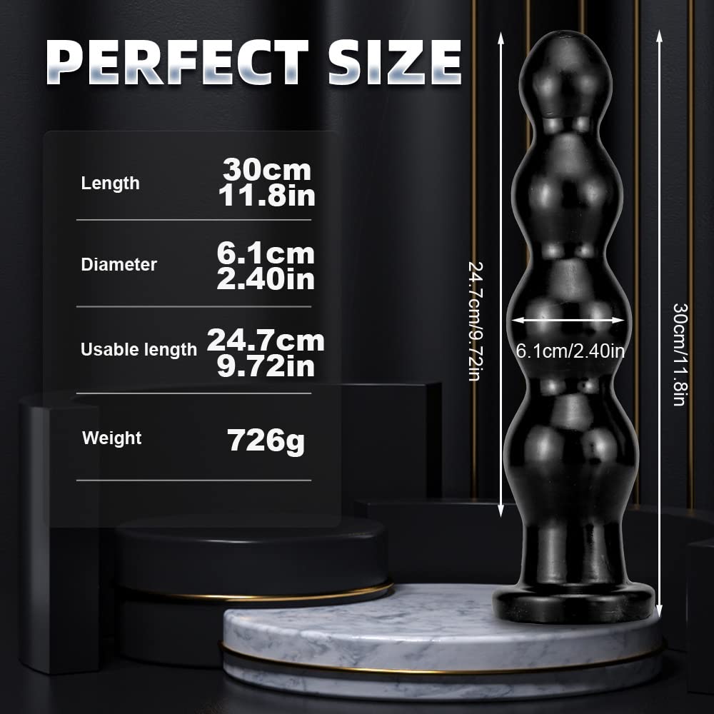 Anal Beads Anal Plug Dildo Anal Dildo with Suction Cup Extra Thick Long Dildo Anal Male Anal Expansion Dildo for Women Thick Anal Goods Adal Goods