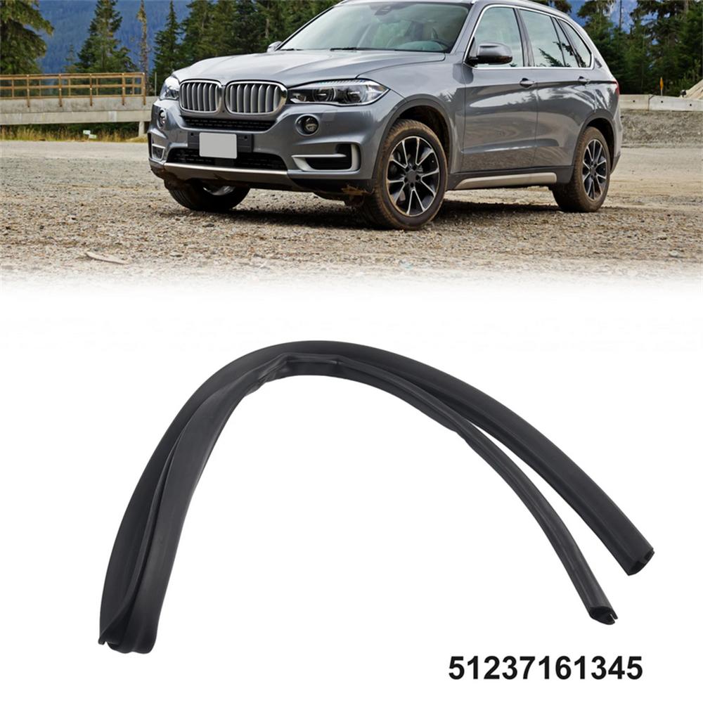 1Pcs Engine Hood Sealing Gasket Fit For BMW X5 E70 X6 E71 E72 Black 51237161345