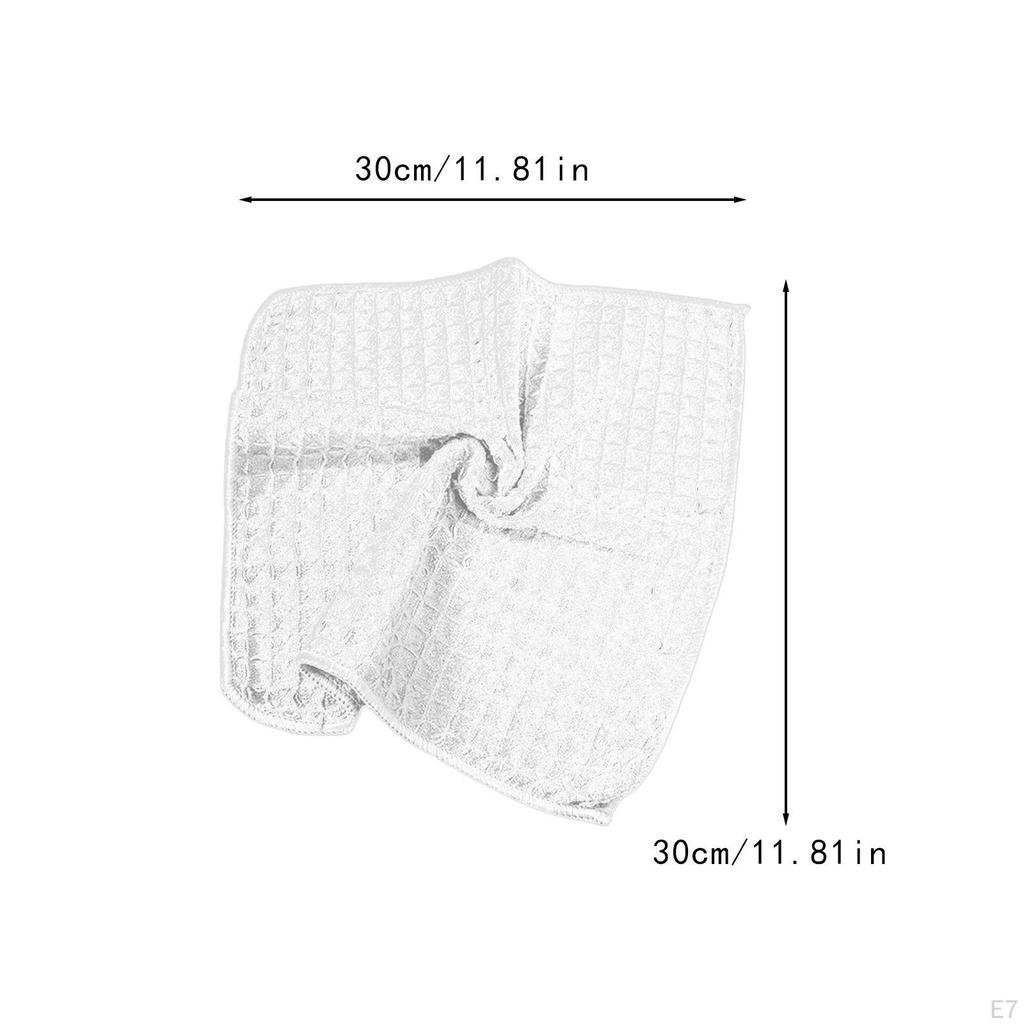 Microfiber Cleaning Cloth Car Wash Washable Soft Washing Dishes Square Dish Towel
