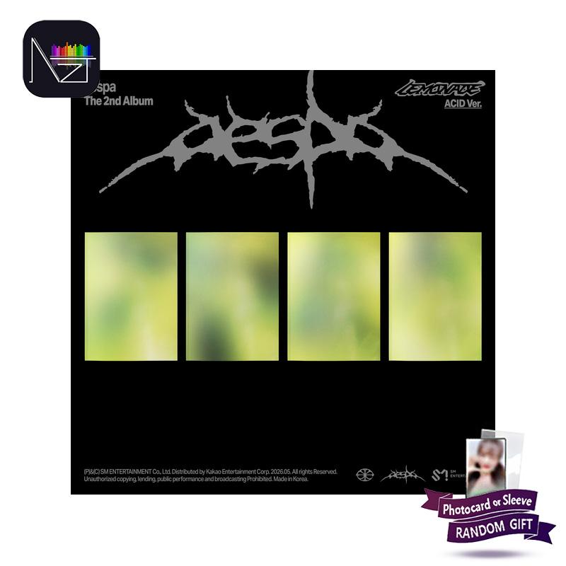 [ПРЕДЗАКАЗ] aespa – Второй альбом LEMONADE (КИСЛОТНАЯ Вер.) Random 1pcs