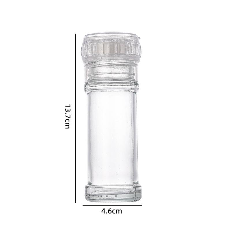 

Glass Manual Spice Grinder & Sealed Peppercorn Dispensing Bottle