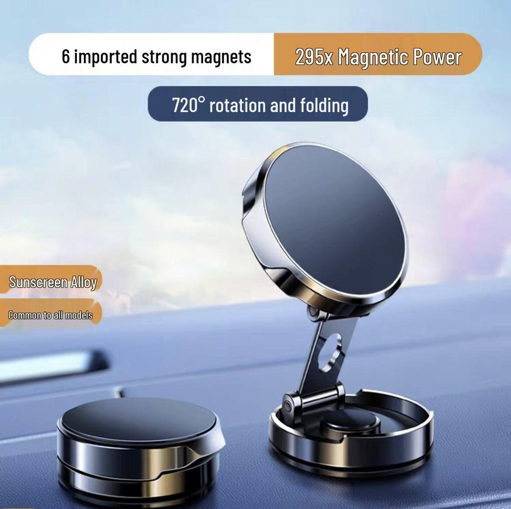 360° Folding Magnetic Car Phone Holder - Hot Seller On TikTok