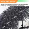 Expandable Rain Gutter Cleaner With Fast Release Mechanism For Easy Assembly Storage And SpiderWebs Removal Tasks