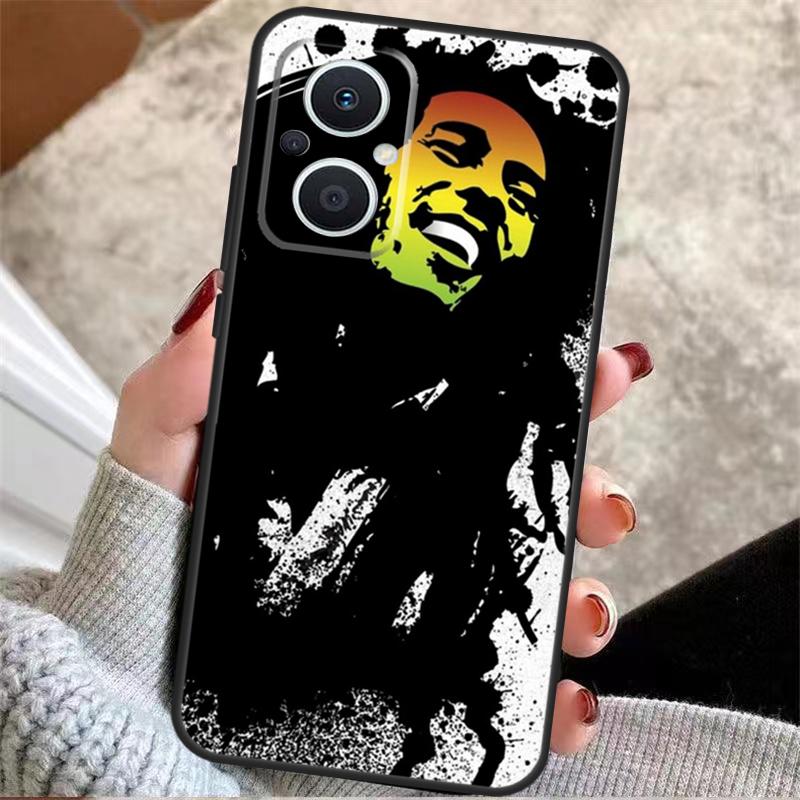 Bob Marley Zitate Rasta Reggae Rückseite Für OPPO Reno 6 7 8 Lite 3 4 5 Z 2Z 8T OPPO Find X6 Pro X2 X3 Neo X5 Lite Hülle