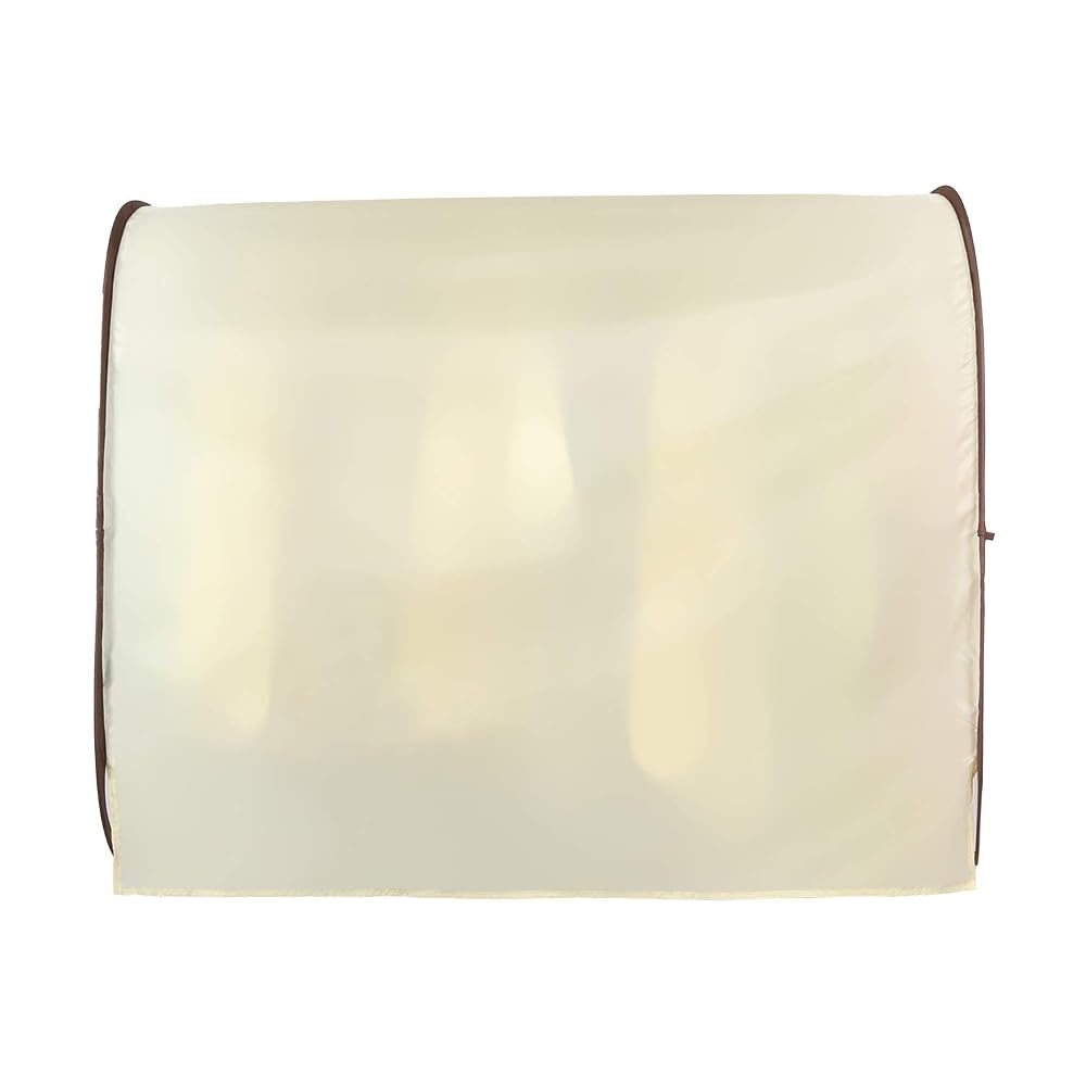 Astro Garment Cover, Light Beige, Laundry Cover, Hanger Rack Cover, Privacy Cover, Foldable, 711-38