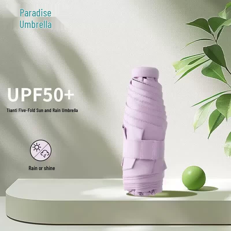 Paradise Electric Compact UV Protection Sun Umbrella