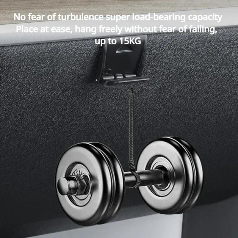 Glove Box Hidden Hook For Tesla Model Y 2023-2024 Auto Accessories Passenger Purse Bag Hanger Interior Storage Umbrella Holder