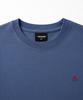 LENGAGEMENT Small Heart Relaxed Fit Modal Short Sleeve T-Shirt [Blue]