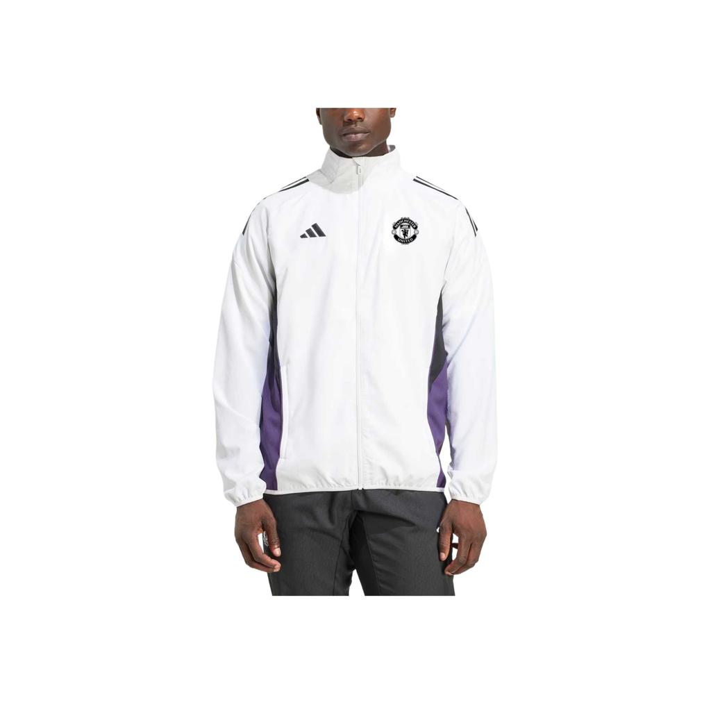 Adidas Manchester United Tiro 25 Competition Presentation Jacket Long Sleeve Fashionable Versatile Jacket Men Jacket JP3108