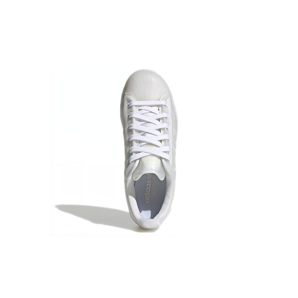 adidas Originals Superstar Futureshell Bequeme Lässige Low Top Kinder Skateschuhe Kinder Sneaker Bare-White H00834