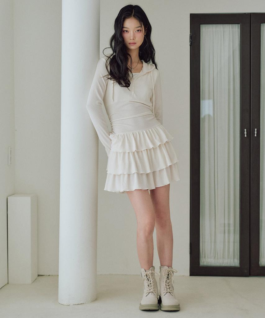 Zero Planet Eva Layered Tutu Dress [Ivory]