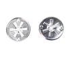 30Pcs Iron Round Car Seat Clamping Plate Washer Cover Mounting Clips Heat Shield Insulation Gasket Pad Fixing Buckle