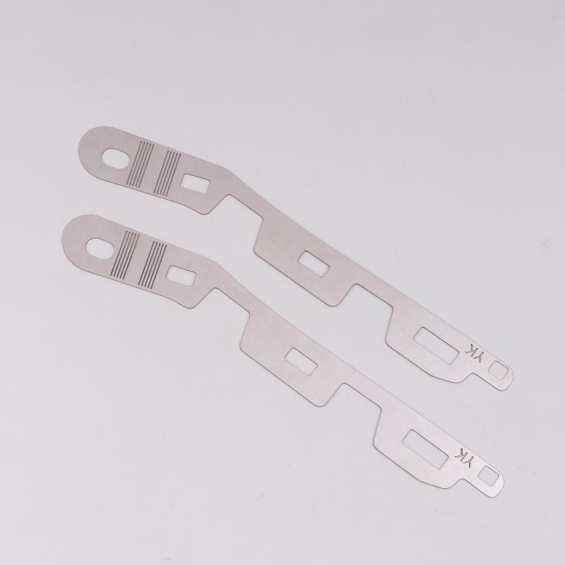 2Pcs Front Bumper Repair Metal Plate Buckle Broken Opening Rotten Buckle Repairer Bracket For Verna 2010-2016