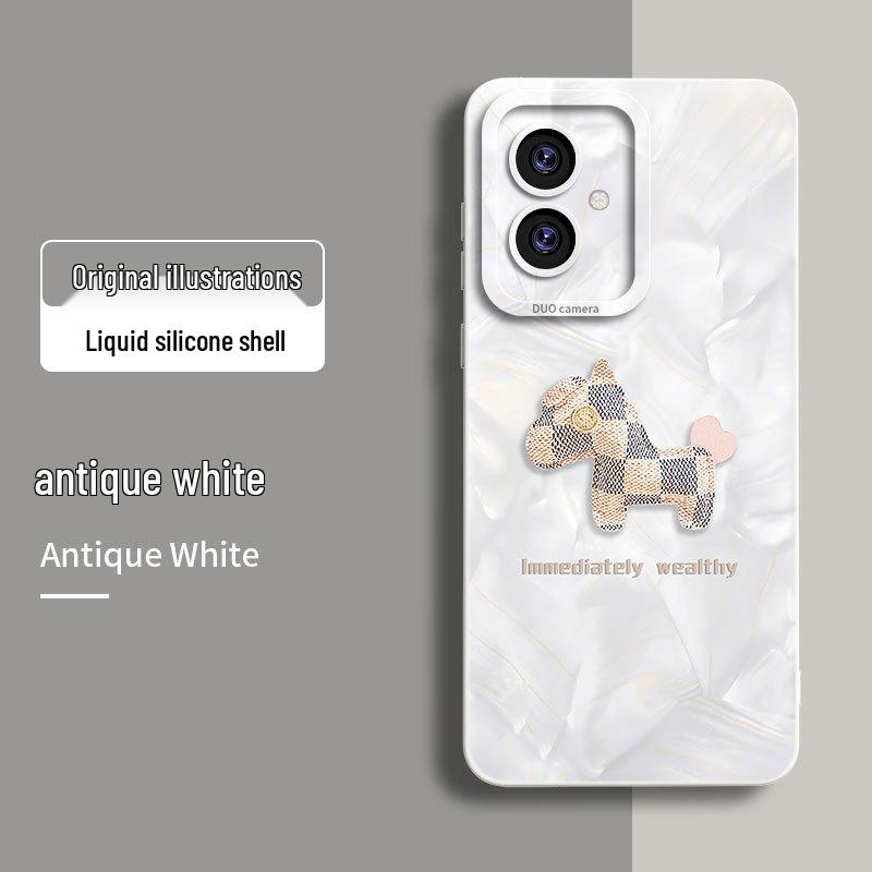 

Rococo Pony Silicone Case for Honor 500/500pro/400/400pro Honor 500 Pro