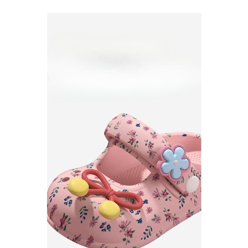 Baotou Anti-slip Shoes, Children's Beach Shoes, Girls' Flip-flops